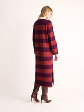 Paula Sulfur Stripped Cashmere Polo Dress
