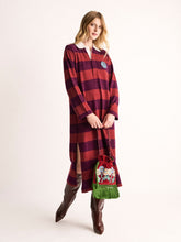 Paula Sulfur Stripped Cashmere Polo Dress
