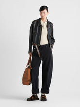 Prada Black Barrel Leg Jeans