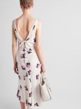 Prada Printed Sablé Midi Dress
