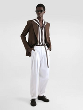 Dolce & Gabbana Striped Cotton Drill Shirt