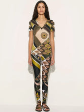 Pucci Vivara-Print Satin Jersey T-Shirt