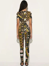 Pucci Vivara-Print Satin Jersey T-Shirt