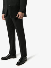 Santoni Polished Black Leather Oxford Shoes