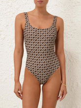 Zimmermann Scoop Neck One-Piece Swimsuit