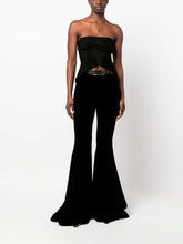 Saint Laurent Velvet flared trousers