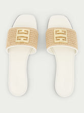 Givenchy 4G Raffia Flat Mules