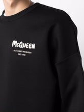 Alexander McQueen Alexander McQueen Graffiti sweatshirt