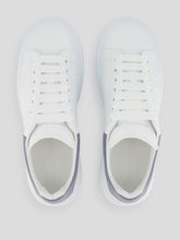 Alexander McQueen Colour-Block Panelled Leather Sneakers