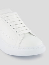 Alexander McQueen Colour-Block Panelled Leather Sneakers