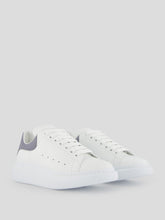 Alexander McQueen Colour-Block Panelled Leather Sneakers