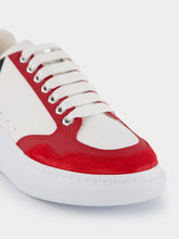 Alexander McQueen Colour-Block Panelled Leather Sneakers