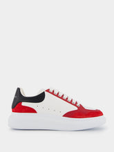 Alexander McQueen Colour-Block Panelled Leather Sneakers