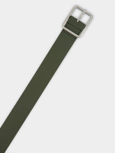 Alexander McQueen Engraved-Logo Leather Belt