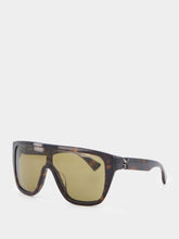Alexander McQueen Floating Skull Mask Tortoiseshell Sunglasses