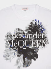 Alexander McQueen Floral Burst Logo T-Shirt