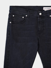 Alexander McQueen Graffiti Denim Jeans in Black