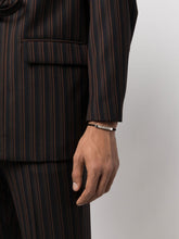 Alexander McQueen Graffiti Leather Bracelet