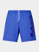 Alexander McQueen Graffiti Logo Swim Shorts