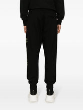 McQueen Graffiti-Print Cotton Track Pants