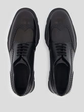 Alexander McQueen Lace-Up Leather Brogues
