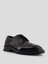 Alexander McQueen Lace-Up Leather Brogues