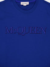 McQueen Logo Embroidered Crewneck Sweatshirt