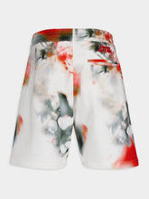 Alexander McQueen Obscured Flower Cotton Shorts