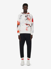 Alexander McQueen Obscured Flower Hooded Sweatshirt