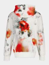 Alexander McQueen Obscured Flower Hooded Sweatshirt