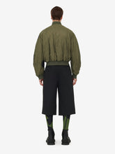 Alexander McQueen Orchid Bomber Jacket