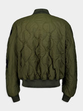 Alexander McQueen Orchid Bomber Jacket