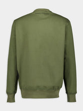 McQueen Orchid Print Crew Sweatshirt