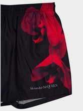 McQueen Orchid Print Shorts