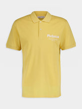 McQueen Yellow Graffiti Polo Shirt