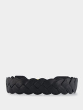 Altuzarra Black Skinny Braid Belt