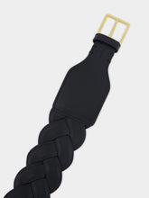 Altuzarra Black Skinny Braid Belt