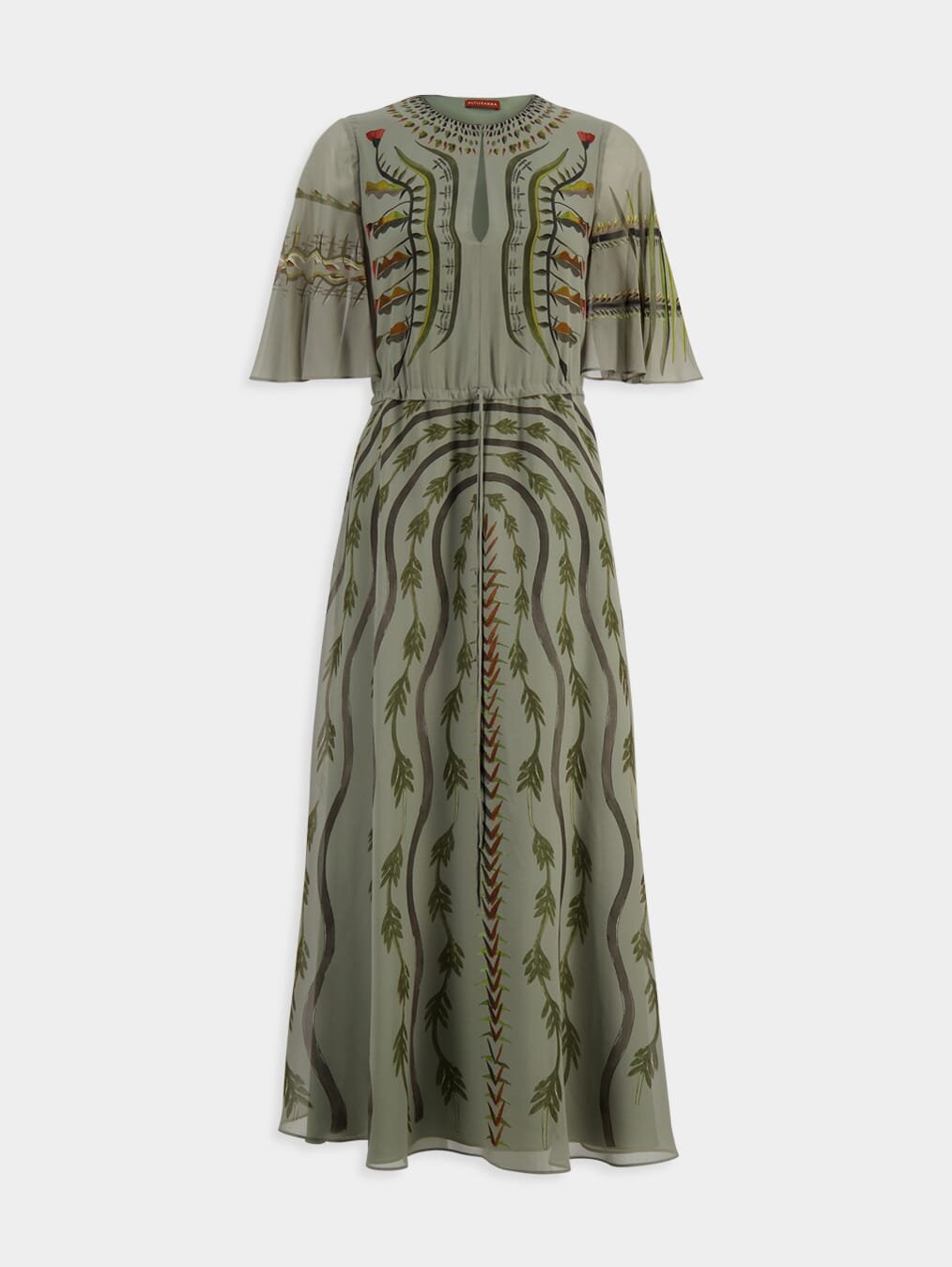 Altuzarra Thessaly Silk Midi Dress