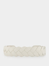 Altuzarra White Skinny Braid Belt