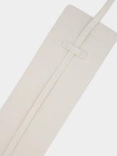 Altuzarra Wide Tie Belt White