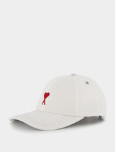 Ami Paris Ami De Coeur Cotton Baseball Cap