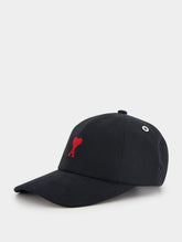 Ami Paris Ami De Coeur Cotton Cap