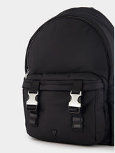 Ami Paris Ami De Coeur Monogram Motif Zip-Up Backpack