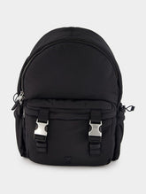 Ami Paris Ami De Coeur Monogram Motif Zip-Up Backpack