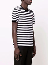 Ami Paris Ami de Coeur Striped T-Shirt