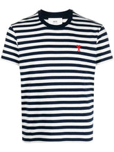 Ami ParisAmi de Coeur Striped T-Shirt at Fashion Clinic | PDP - Fashion Clinic