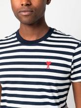 Ami ParisAmi de Coeur Striped T-Shirt at Fashion Clinic | PDP - Fashion Clinic