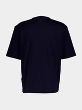 Ami Paris Embroidered-Logo Crew-Neck T-Shirt