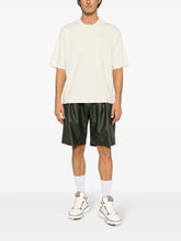 Ami Paris Fade Out Logo-Embroidered T-Shirt