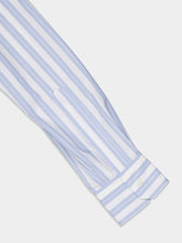 Ami Paris Long-Sleeve Striped Cotton Shirt